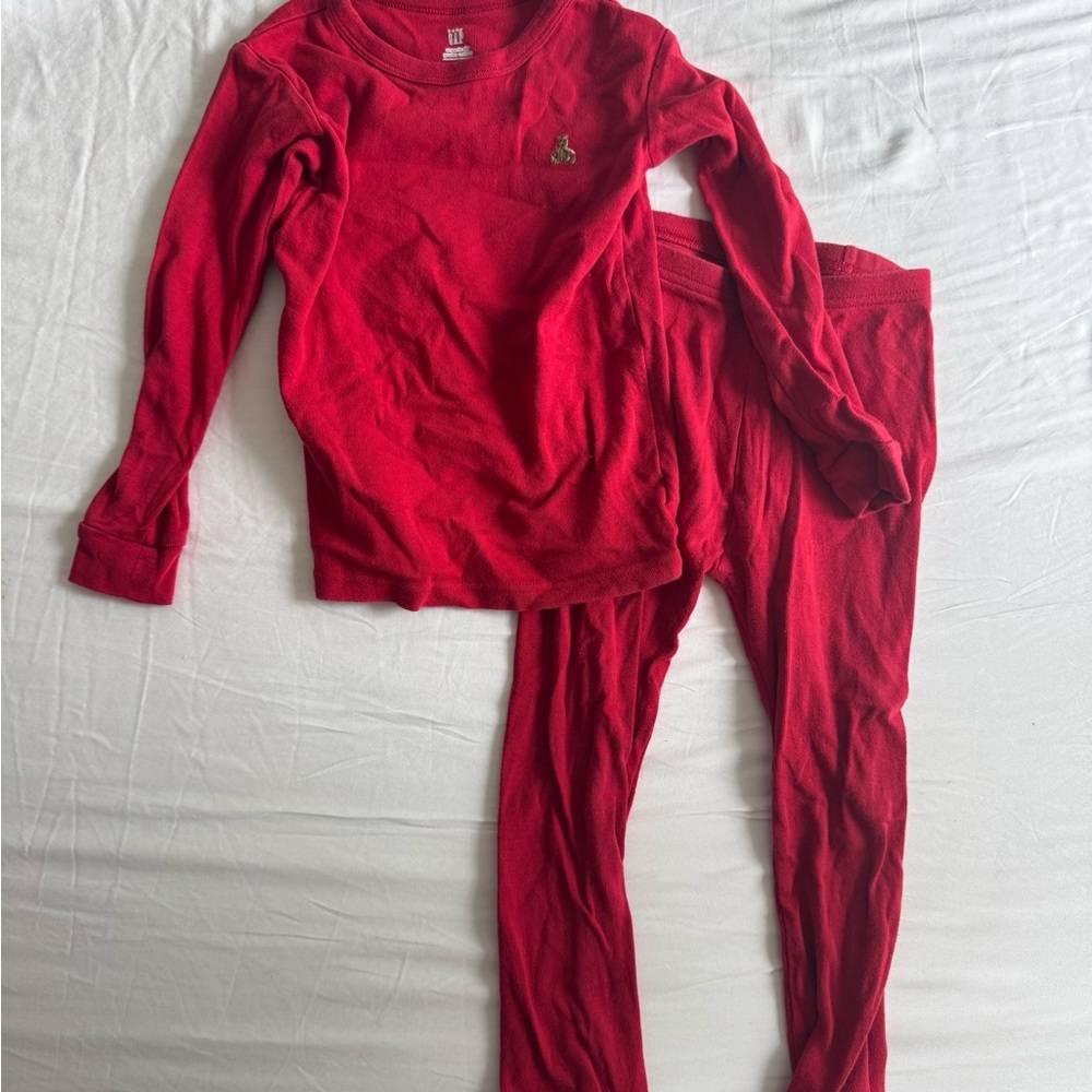 GAP Kids Red Pajamas Set